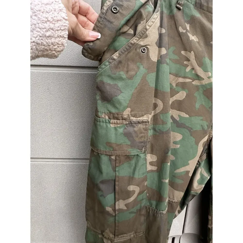 Polo Ralph Lauren Mens 46B Canvas Pants Classic Fit Ripstop Utility Camouflage